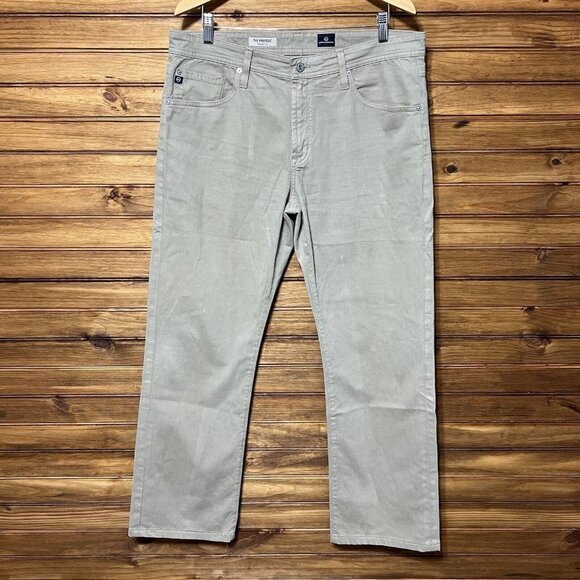 Adriano Goldschmied The Protege Straight Leg Khakis Mens Size‎ 36x31 Jeans - Picture 1 of 9